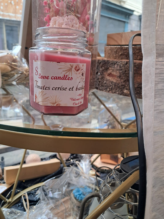 Tomate cerise et basilic